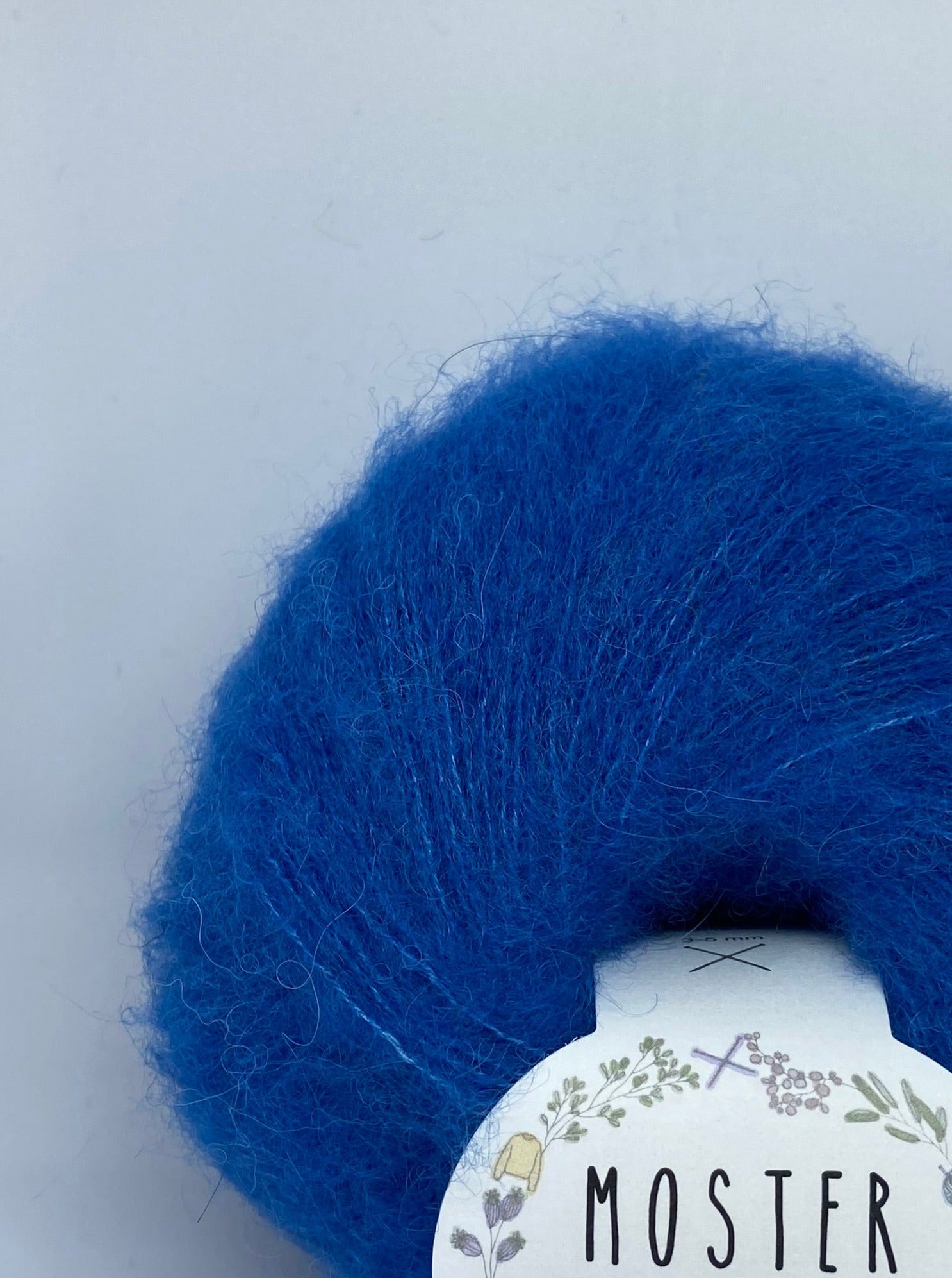 COBALT BLUE (BABY ALPACA SILK MOHAIR)